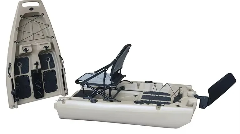 14ft Modular Fishing Kayak - Easy to Disassemble & Splice