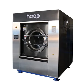 Hoop commercial laundry equipment 50kg laundry dryer industrial 100kg automatic laundry washing machine for washing clothes