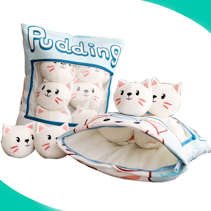 10 Inch Miniso Kitten Plush Toy Cat Plushies And Stuffed Animal Doll
