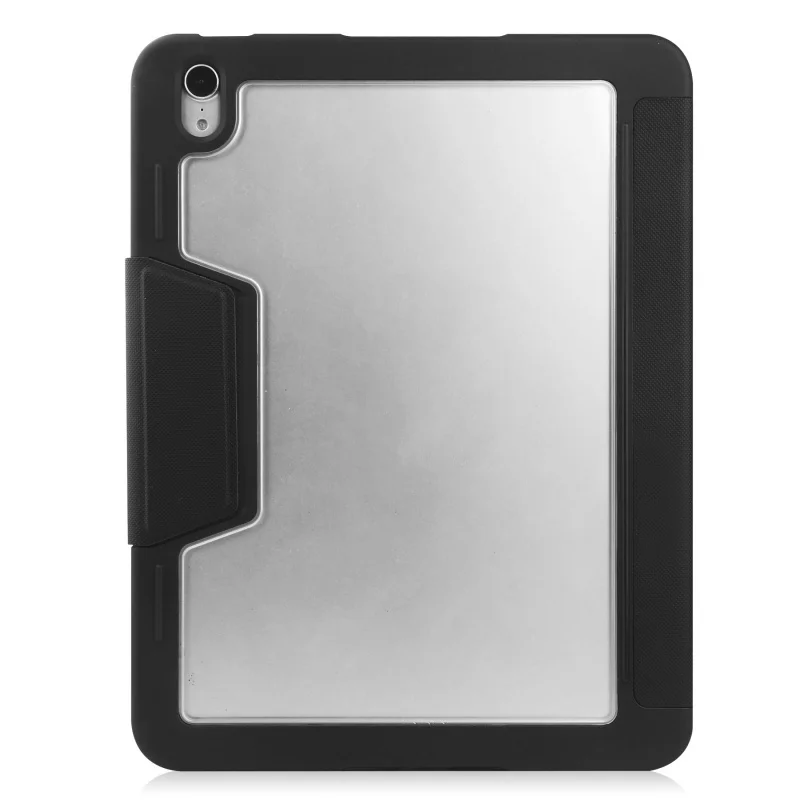 product wholesale oem premium pu leather tri fold stand smart cover for ipad air 11 auto wake sleep book style folio case with pen slot-5