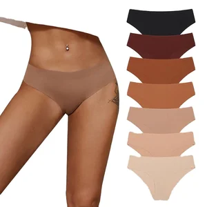 JENGS Wholesale Pantis Thong Underwear Seamless Panty Underwear Female Comfort Fashion 6 Colors Sexy T Back Panties