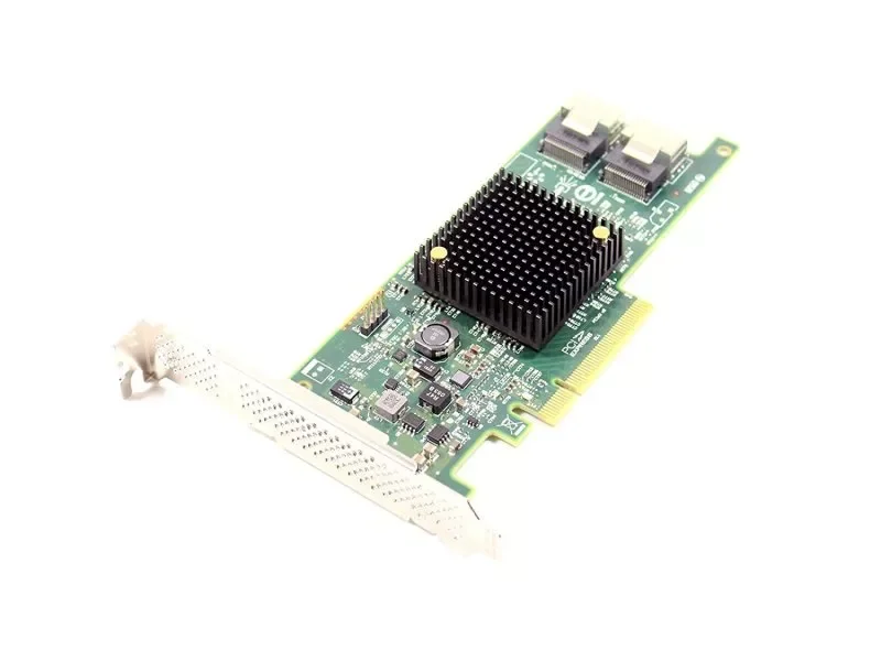LSI SAS 9210-8i 8-Port 6Gb/s PCIe HBA RAID SATA Controller Card - Open Box = M1015 9211-8I