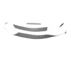 Front bumper trim - glossy - stainless steel