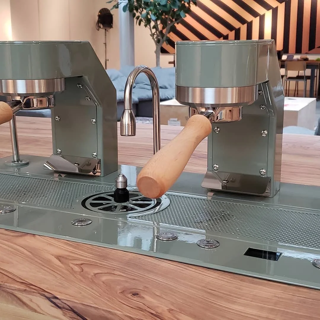 Fashion Double Group Commercial Desktop Table Coffee Machine/under