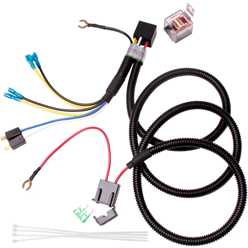 Farbin Air Horn Relay Wire Harness Kit V For Car Truck