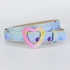 Rainbow heart - length 92 width 2