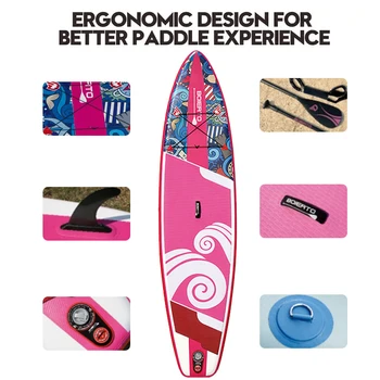BOIERTO Sup Paddle Board - Advanced Water Surfing Gear