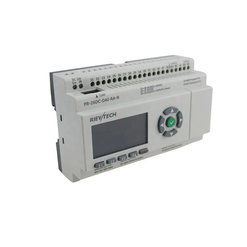 Rievtech  Ethernet Pr-26DC-DAI-RA-N  Industry   4.0 Controller Programmable  Relay  Miro PLC