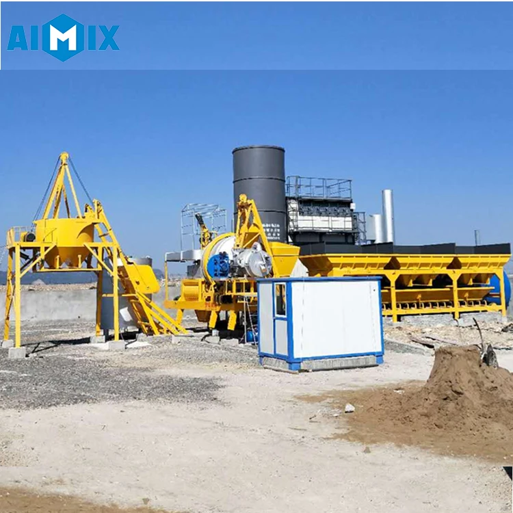Мобильный горячий мини асфальтобетонный завод для продажи
