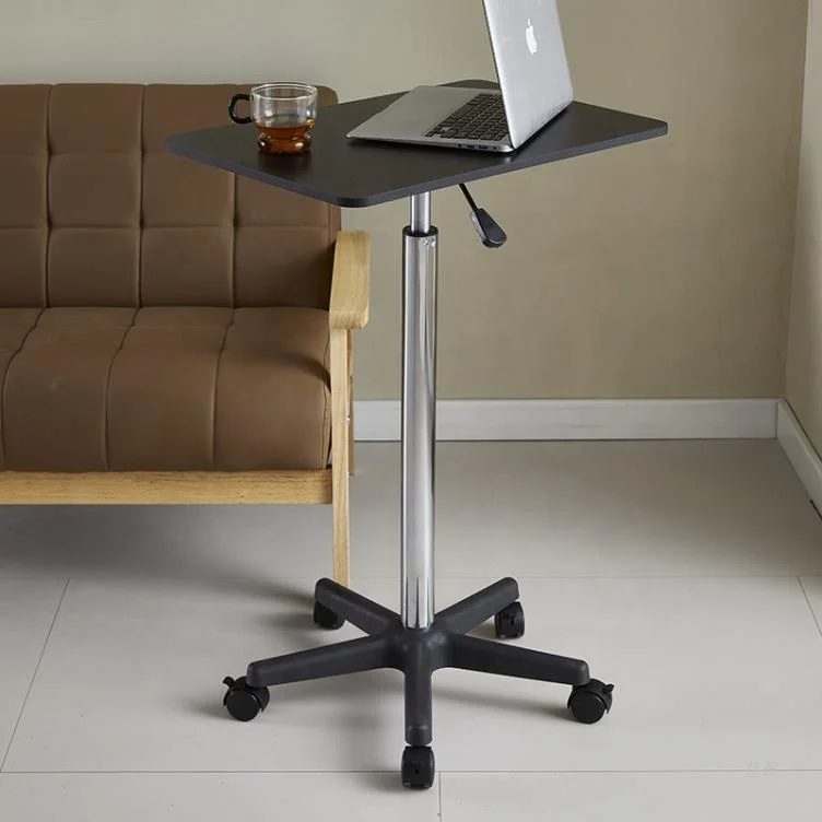Pulleys Move Small Table Can Be Raised and Lowered Small Bed Standing Work Table Side Table Laptop Office Desk