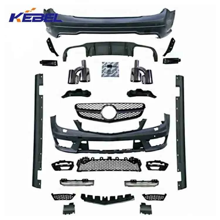 Car Body Parts Car Front Assembly OEM 2048805547 Car Front Bumper Kit for Mercedes-Benz C-Class W204 2012