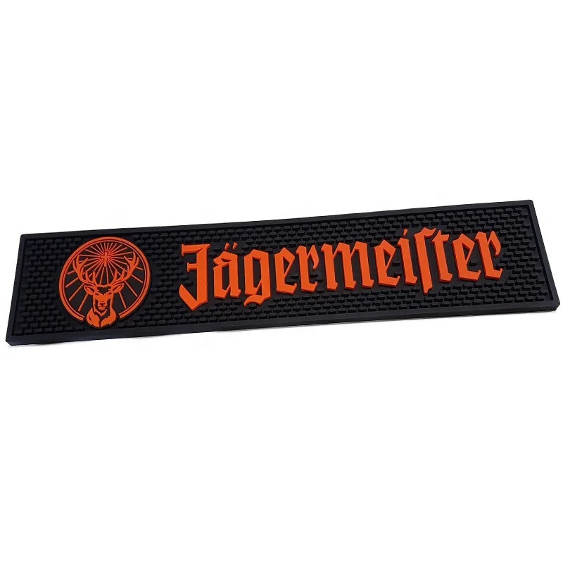 Used Once Jagermeister Jager  Pub Drip Jagermeister Jäegermeister Bar Runner Mat 