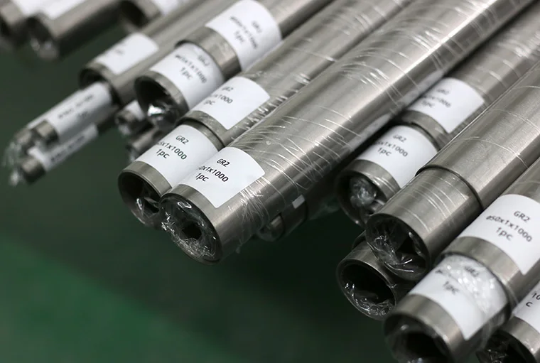 High Quality Factory Gr2 Titanium Pipe Seamless Tube