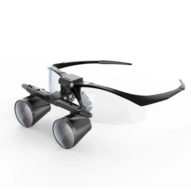 CE Approved FD-501G-2 One-way Screw Thread Loupe 2.5X 3.5X Frame-type Galileo Binocular Medical Surgical Loupes
