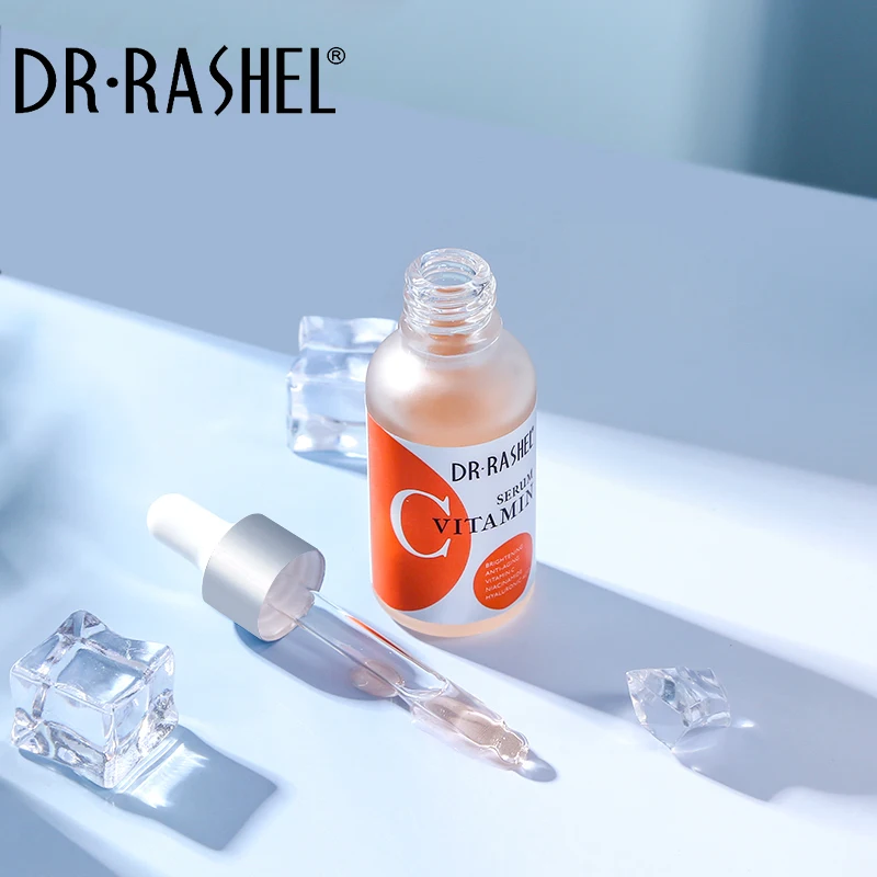 Dr Rashel Skin Care Brightening Anti Aging Whitening Moisturizing Hyaluronic Acid Retinol Vitamin C Face Serum Set 3pcs