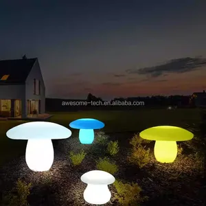 High Quality Festival Party Decoration Modern Design Mushroom Table Lamp LED Outside Decorative Mushroom Lamp Night Lights