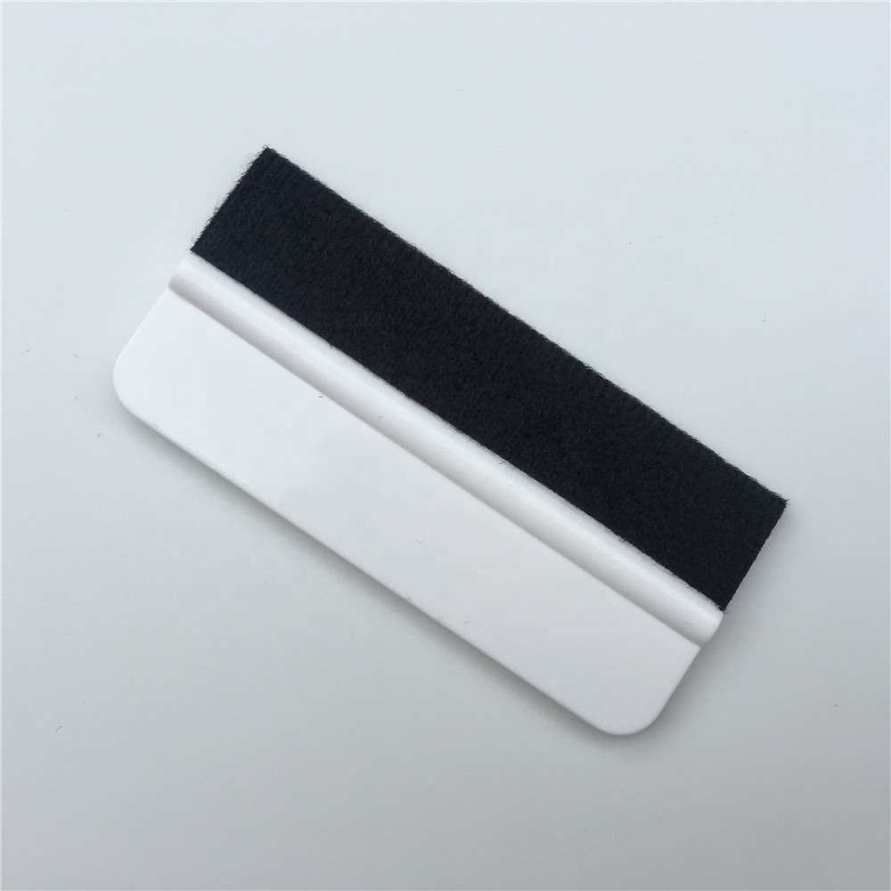 Белый войлочный скребок, инструмент для обертывания 10*4,5 см, автомобильная оболочка, мебельная наклейка, наклейка на стену, инструменты для наклеек