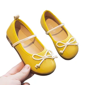 Multicolor Dress Casual Kids Bow Shoes Bow Designers Kids School Shoes Elastic Band Girls Children Shoes for Summer