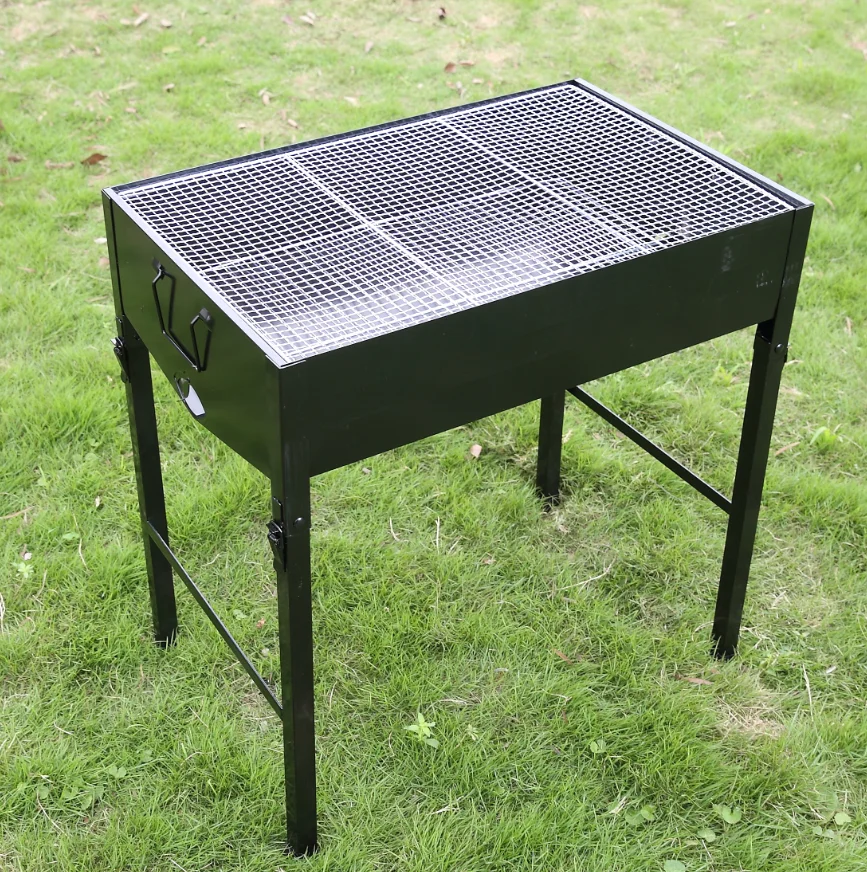 Large Cooking Area Barbecue Smoker Portable Charcoal Bbq Grill