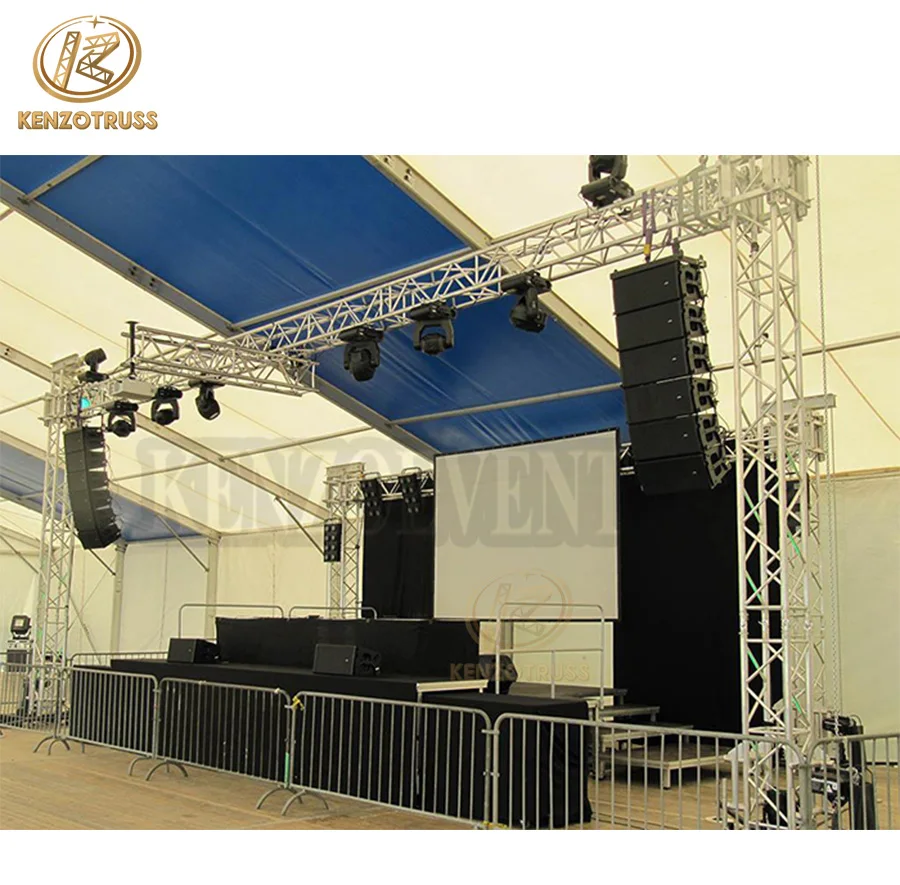Aluminum Truss Displays Line Array Speaker Truss PA Tower on Sale