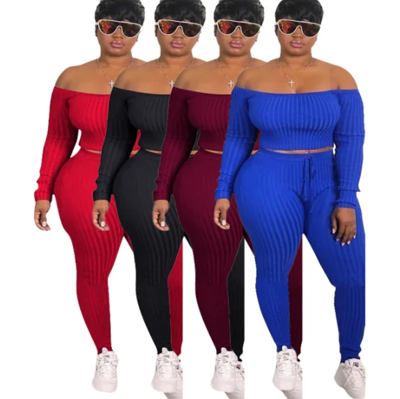 women's plus size leisure suits