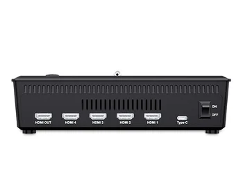 FEELWORLD L1 PLUS Multi-camera Video Mixer Switcher Touch Screen USB2.0 Recording PTZ Control USB3.0 Fast Streaming detail image