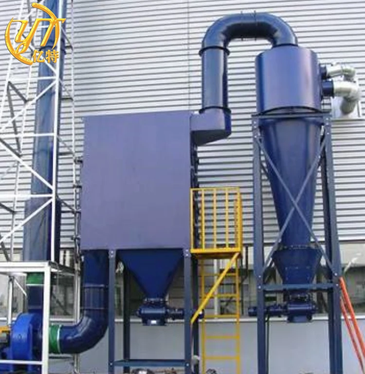 Industrial Carbon Stainless Steel Cyclone Dust Collector Cyclone Separator Vacuum Cleaner Cyclone Dust Extractor