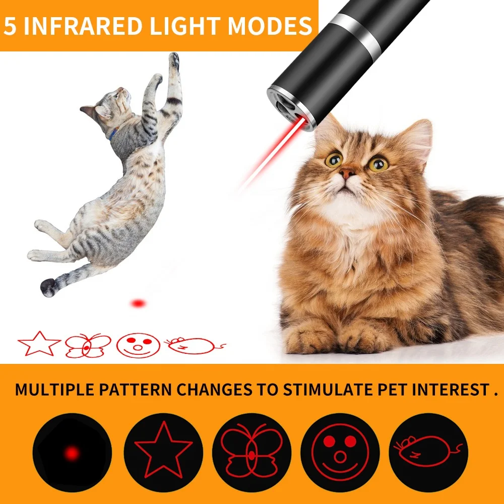 cat flashlight rechargeable Merchandise CT2405 Focusing Tactical Light 420 Lumen The focusable beam enables both pinpoint long Lukyamzn Interactive Cat Toy with