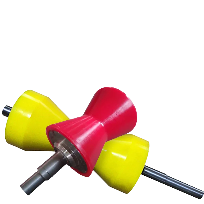 Custom V-Type PU Rollers Cone Design for Fixed Pulley Systems with Cutting Processing Service details