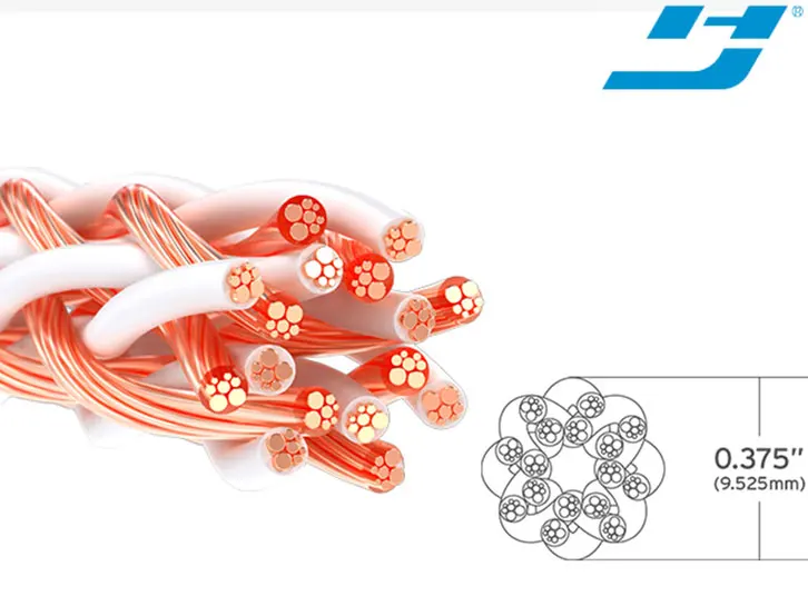 High End 8 Core Braid Speaker Cable OFC Speaker Cable Audio Cable Wire