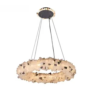 Luxury Chandelier with Crystal Chandelier Natural Crystal Modern Hotel Villa Living Room Interior Decoration Luxury Chandelier