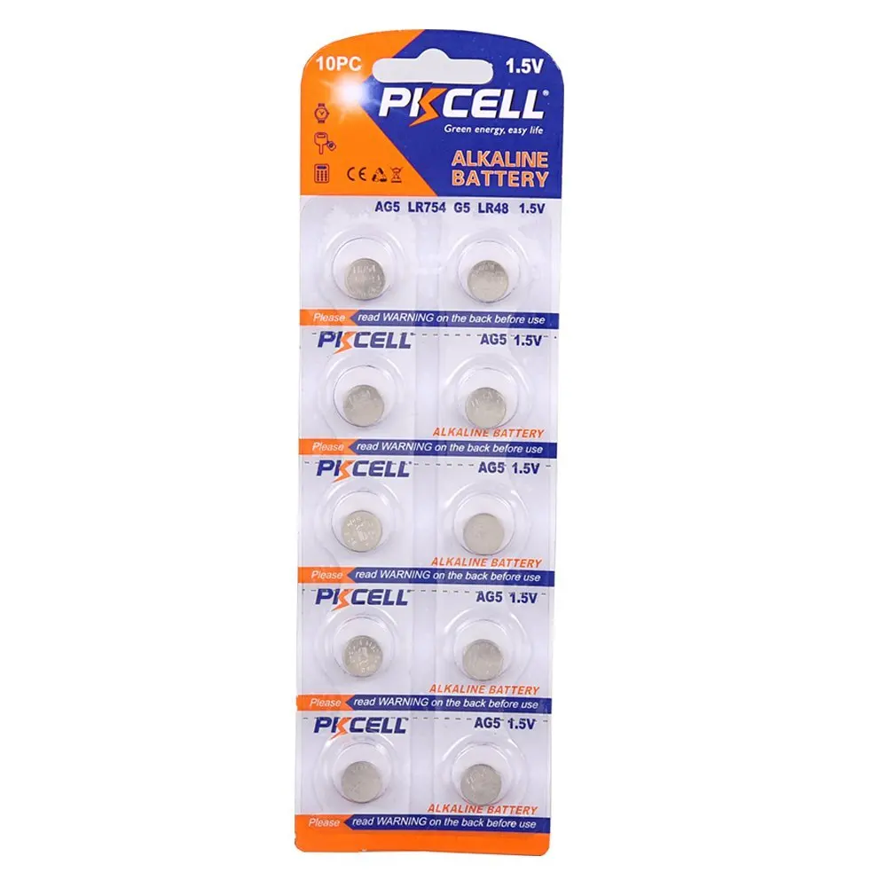 1.5v ag series button cell battery ag5 193 lr48 754 in high perfomance