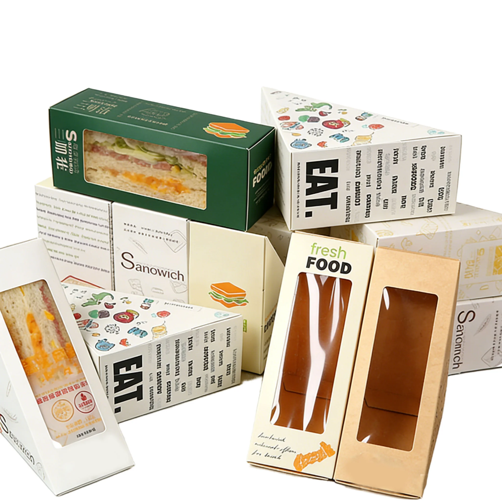Triangle Snack Box