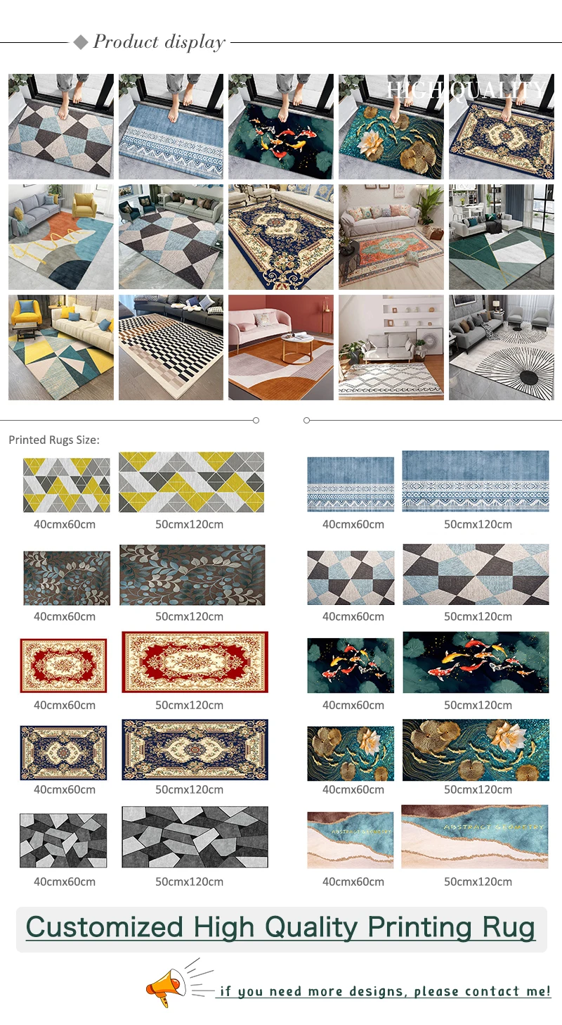 Custom Rugs Modern Printing Rug Wilton Design Wholesale Carpets For