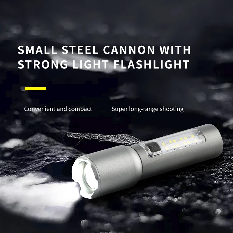New Mini Multi-functional Aluminum Alloy Zoom Small Metal Portable