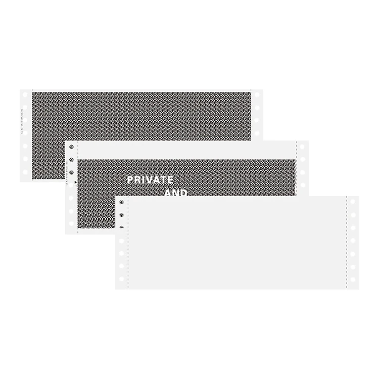 Secret Envelope 1/2/3 Plys  Pin Mailer Confidential Envelopes