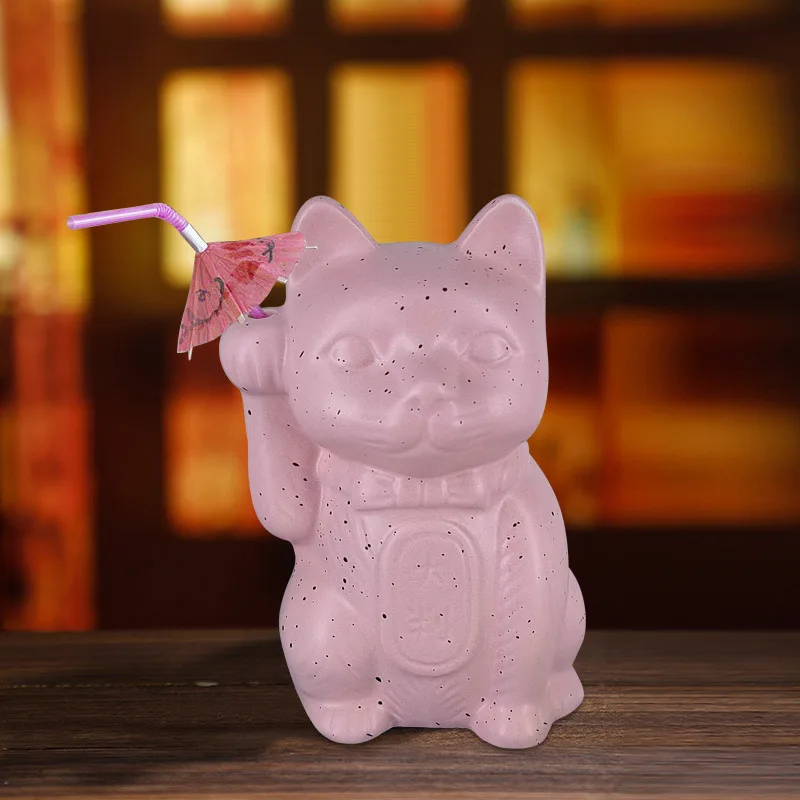 その他 MAKOTO CUSTOM FORTUNE CAT MUG tiki mug MAKOTO CUSTOM