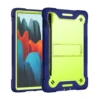 Yellow Green+Navy Blue