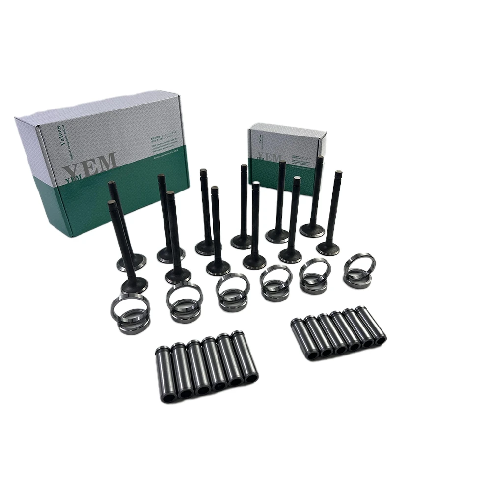 For Caterpillar Engine Repair Kit E320B Valve Guide Seat Set Engine Rebuild Kit Industrial Engine Parts