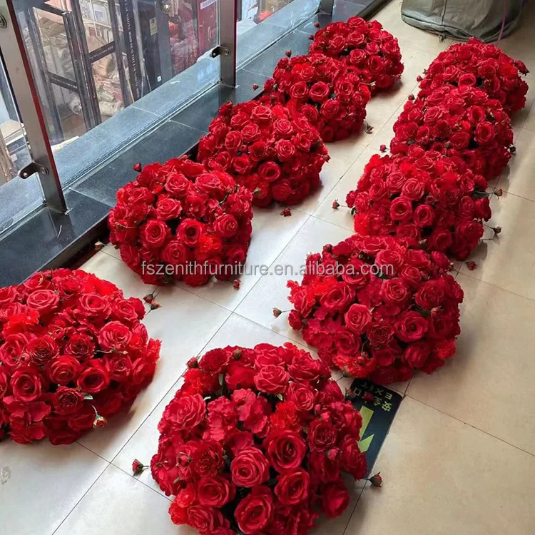 Artificial Hydrangea Silk Flower Bouquet Wedding Decoration Artificial Wedding Centerpiece