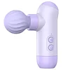 Púrpura perfumado-doble uso para succionar y vibrar.
