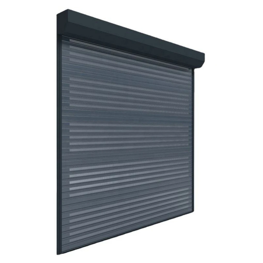FASTLINK Secure Design  Gate Slat Rapid Electric Steel Wind-resistant Garage Rolling Shutter Doors