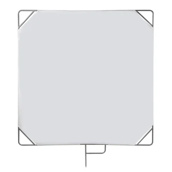E-IMAGE-F04-48 120*120cm Reflector Photography Stainless Steel Frame with Diffusion Fabric Photo Accessories square Reflector