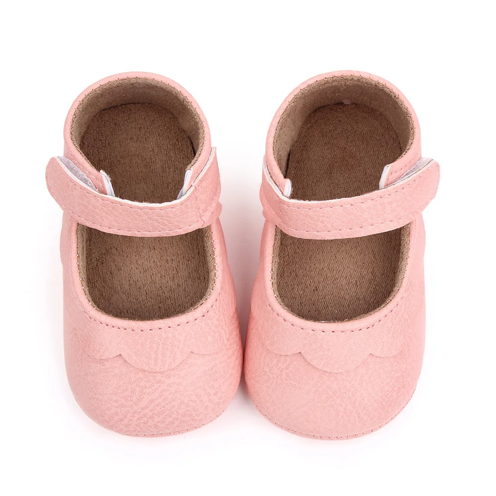 Newborn Infant Autumn New Style Baby Girl Princess Dress Shoes Non-slip Slippers Infant Toddler Crib Shoes details