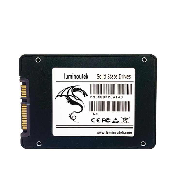 luminoutek ssd内部ハードドライブ2.5インチ128gb 256gb 512gb 1