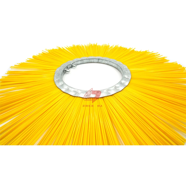 Zhenda Factory Flat Circle Road Street Sweeper Brushes Pp Material