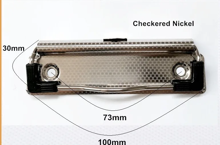 MADE CHINA Heavy Duty Chrome Plated Silver/Grid A4 Menuboard Paper Clips 70/100/120mm Packed Carton Box Free Sample Custom Logo