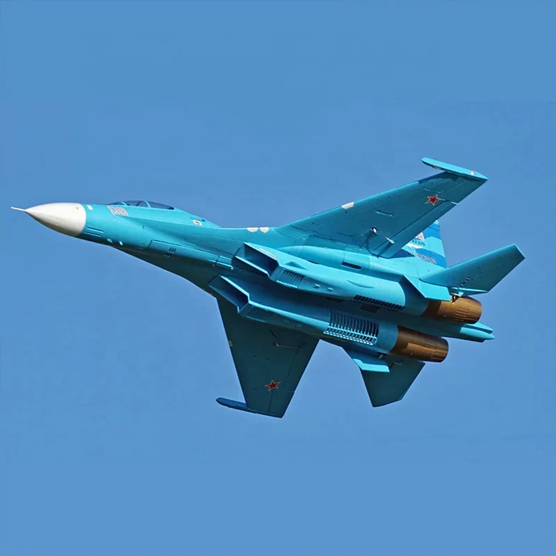 Advanced FMS SU-27 PNP RC Jet Plane - Dual 70mm EDF, Electric with