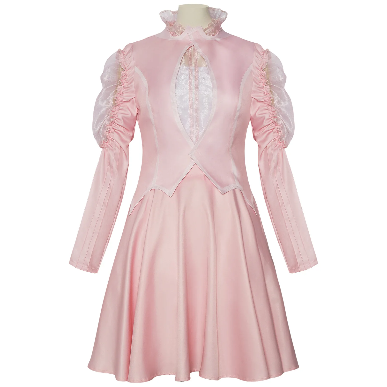 Wicked Glinda Pink Puff Sleeve Costume for Adults - Luxury Halloween Costume | Sizes XS to 3XL Available Wicked Glinda Pink Puff Sleeve Costume for Adults - Luxury Halloween Costume | Sizes XS to 3XL Available