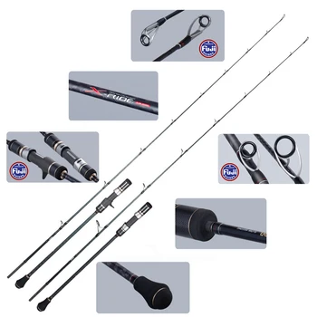 CHEERY Lurekiller 1.91 m Japan TORAY Carbon Blank FUJI Parts Jigging Fishing Rod Saltwater Slow Pitch Jigging Rod Pole – Metal Jig – view 3